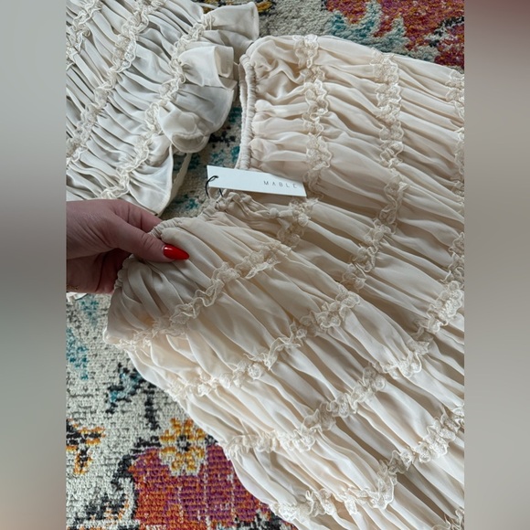 Mable by Anthropologie Two Piece Chiffon Set ✨ - Picture 10 of 10